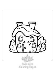 Mini Garden coloring page for classroom activities