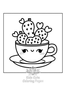 Mini Garden coloring page for boys, printable at home