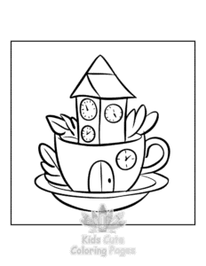 Free Mini Garden coloring pages to print at home