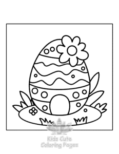 Mini Garden coloring page for classroom activities
