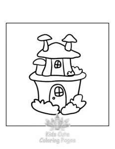 Mini Garden coloring page for boys, printable at home