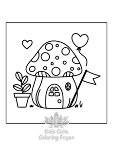Free Mini Garden coloring pages to print at home