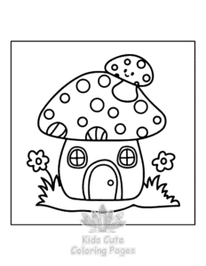 Mini Garden coloring page for classroom activities