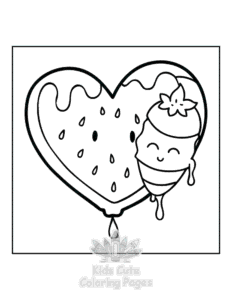 Free printable Minimal Art coloring page for kids