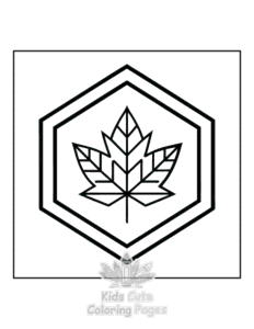 Minimal Art coloring page for boys, printable at home