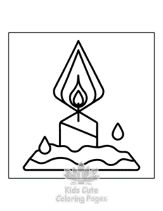 Minimal Art coloring page for classroom activities