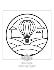 Minimal Art coloring page for classroom activities