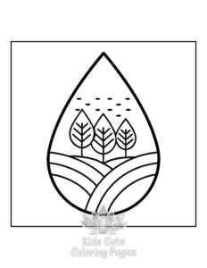 Minimal Art coloring page for boys, printable at home