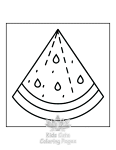 Printable Minimal Art coloring sheet for preschoolers