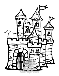 My First coloring page for boys, printable at home
