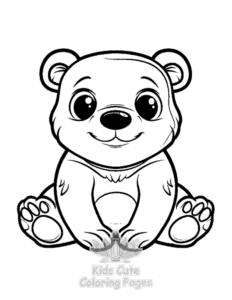 My First coloring page for boys, printable at home