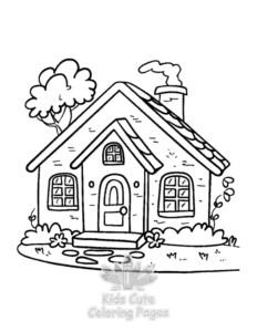My First coloring page for classroom activities
