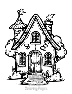 My First coloring page for classroom activities
