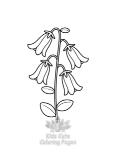 Free Plants Flowers coloring pages to print at home
