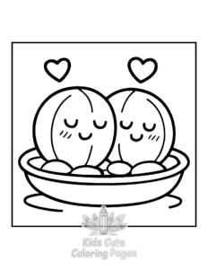 Free Potted Cuties coloring pages to print at home