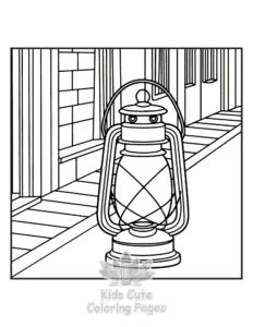 Printable Ramadan coloring sheet for preschoolers