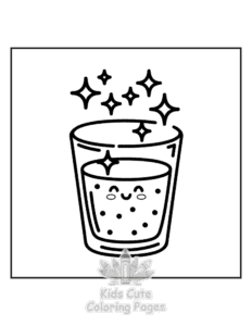 Printable Ramadan coloring sheet for preschoolers