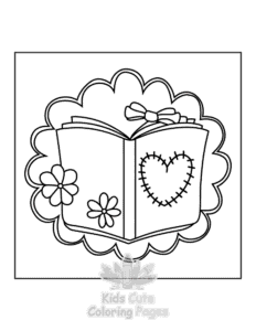Easy Reading Era coloring sheet for young children