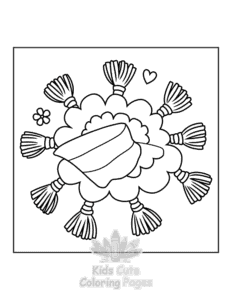 Free printable Reading Era coloring page for kids