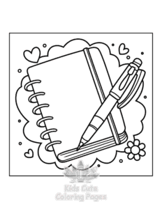 Printable Reading Era coloring sheet for preschoolers