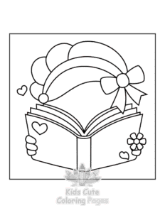 Free printable Reading Era coloring page for kids