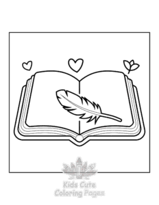 Reading Era coloring page for classroom activities