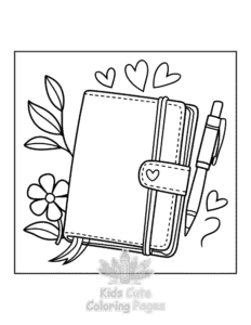 Printable Reading Era coloring sheet for preschoolers