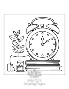 Free printable Reading Era coloring page for kids