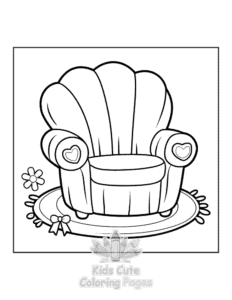 Simple Reading Era coloring page for toddlers