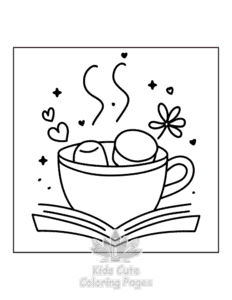 Reading Era coloring page for classroom activities