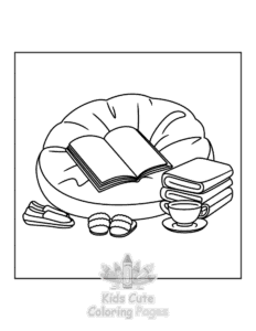 Easy Reading Era coloring sheet for young children