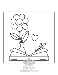 Reading Era coloring page for boys, printable at home