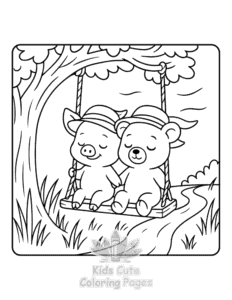 Free Safari Days coloring pages to print at home