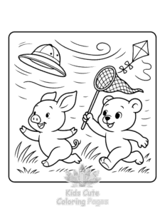 Free printable Safari Days coloring page for kids