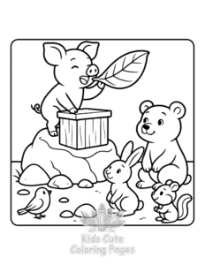 Free Safari Days coloring pages to print at home