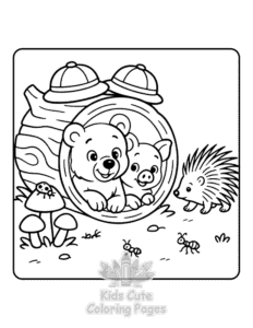 Free Safari Days coloring pages to print at home