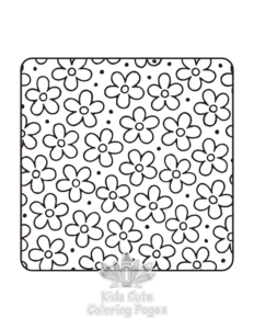 Satisfying Patterns coloring page for girls, free to print