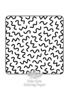 Satisfying Patterns coloring page for boys, printable at home
