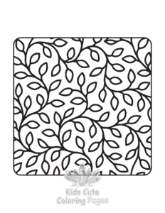Satisfying Patterns coloring page for classroom activities