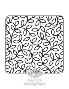 Satisfying Patterns coloring page for girls, free to print