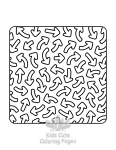 Satisfying Patterns coloring page for boys, printable at home