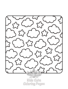 Satisfying Patterns coloring page for girls, free to print
