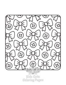 Free printable Satisfying Patterns coloring page for kids