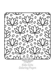 Satisfying Patterns coloring page for boys, printable at home