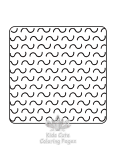 Printable Satisfying Patterns coloring sheet for preschoolers