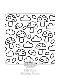 Free printable Satisfying Patterns coloring page for kids