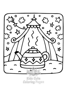 Self Love Girl Therapy coloring page for classroom activities