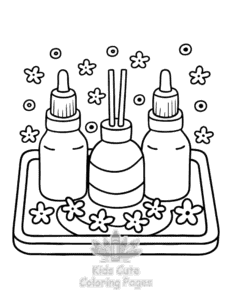 Free printable Self Love Girl Therapy coloring page for kids