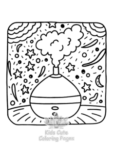 Free printable Self Love Girl Therapy coloring page for kids