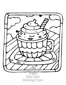 Self Love Girl Therapy coloring page for classroom activities